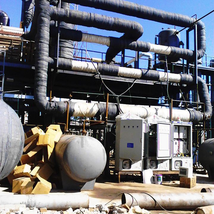 Электрический промышленный газовый нагреватель